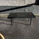 Vintage slate coffee table by Pierre Lèbe, 1960