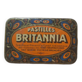 Old iron box of Britannia pastilles