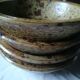 Lot de 4 assiettes coupes en grès