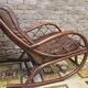 Bamboo rocking chair from the 1970s