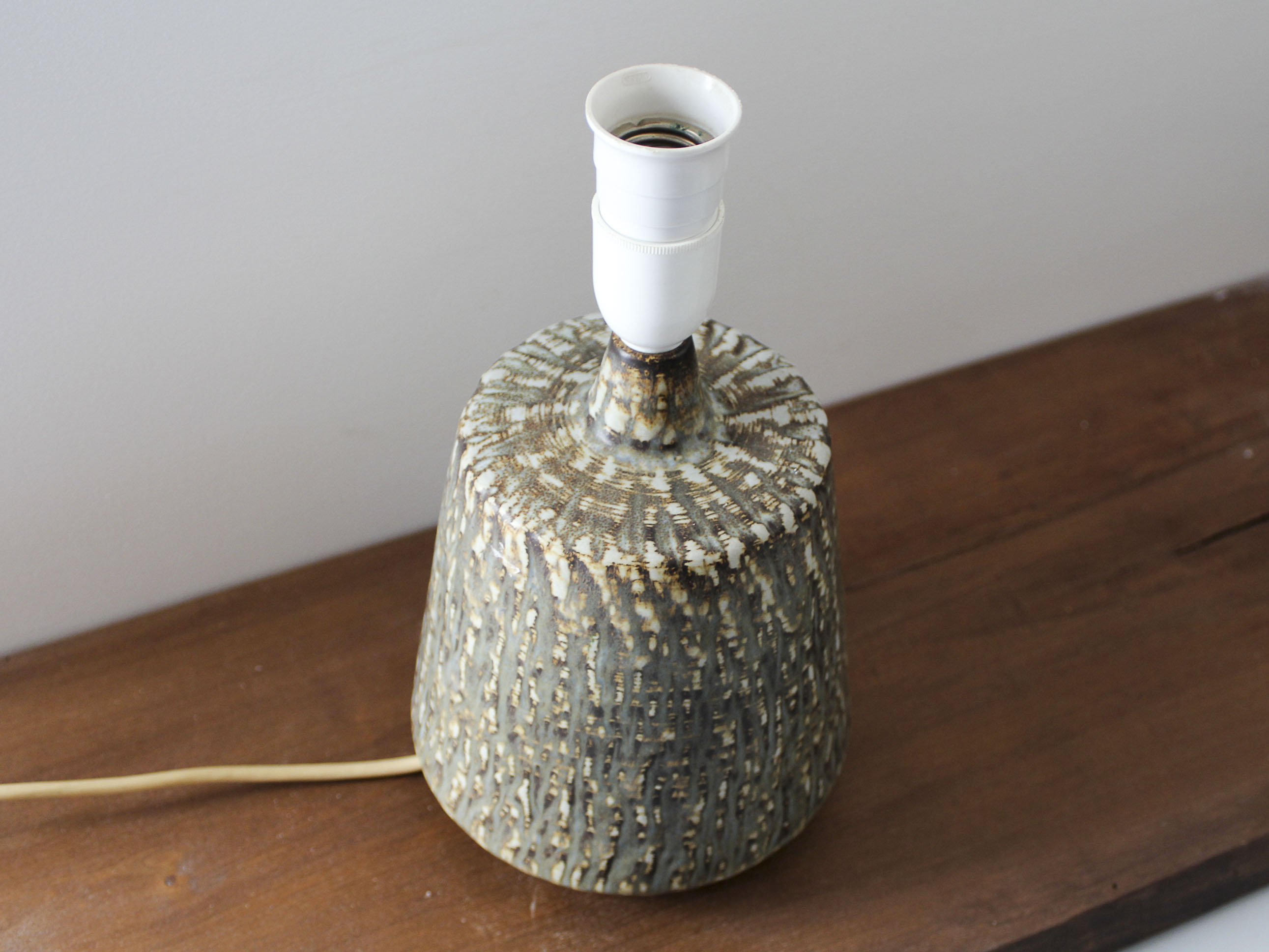 Rubus ceramic lamp stand by Gunnar Nylund for Rörstrand