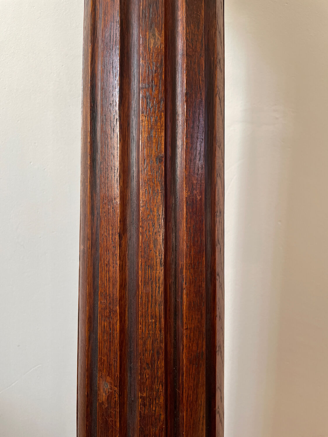 Sellette colonne xixeme en bois