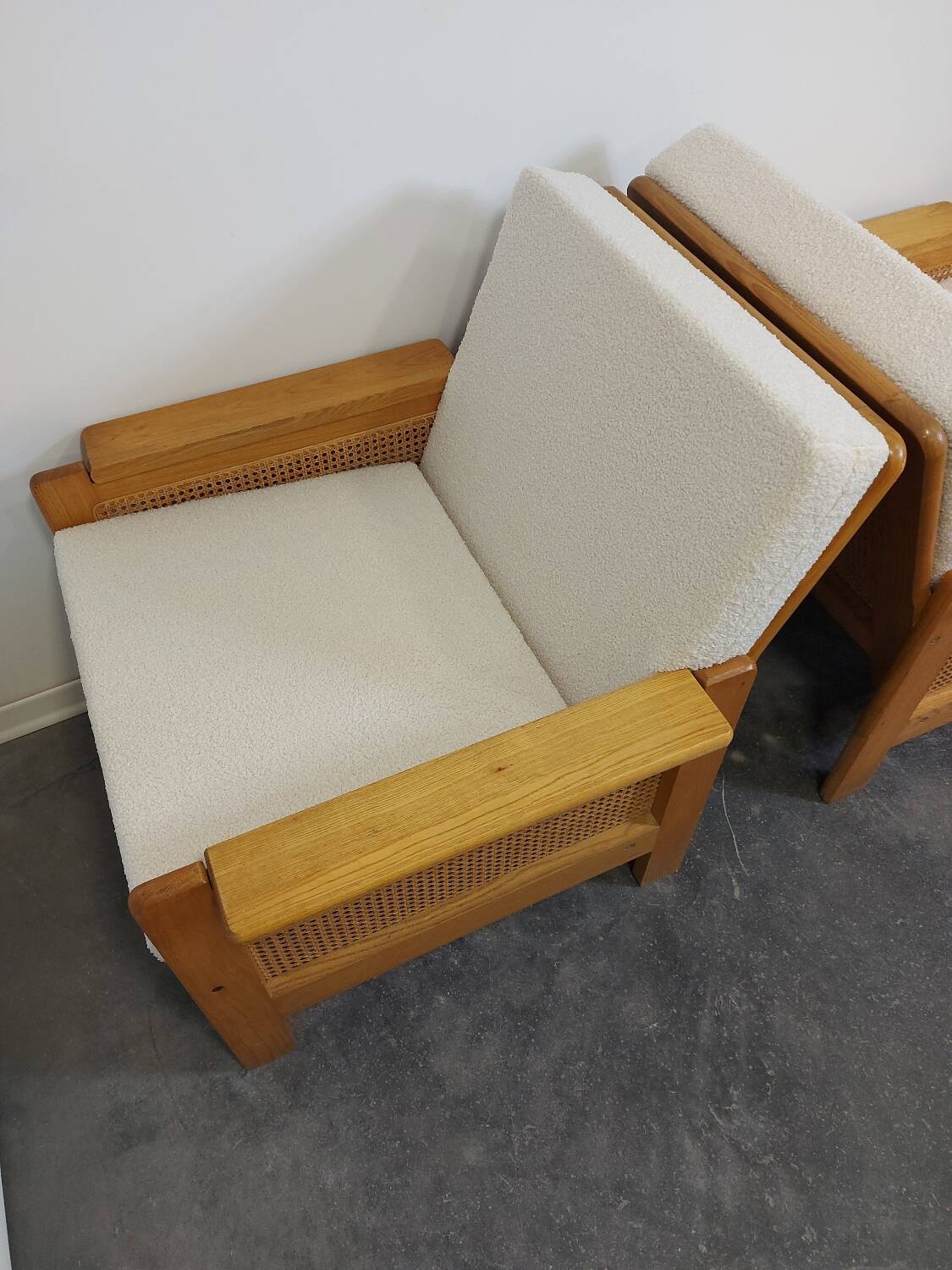 Paire de fauteuils/chaise longue des années 1970
