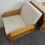 Paire de fauteuils/chaise longue des années 1970