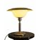 Lampe de table Art Déco en verre opalin, vers 1930
