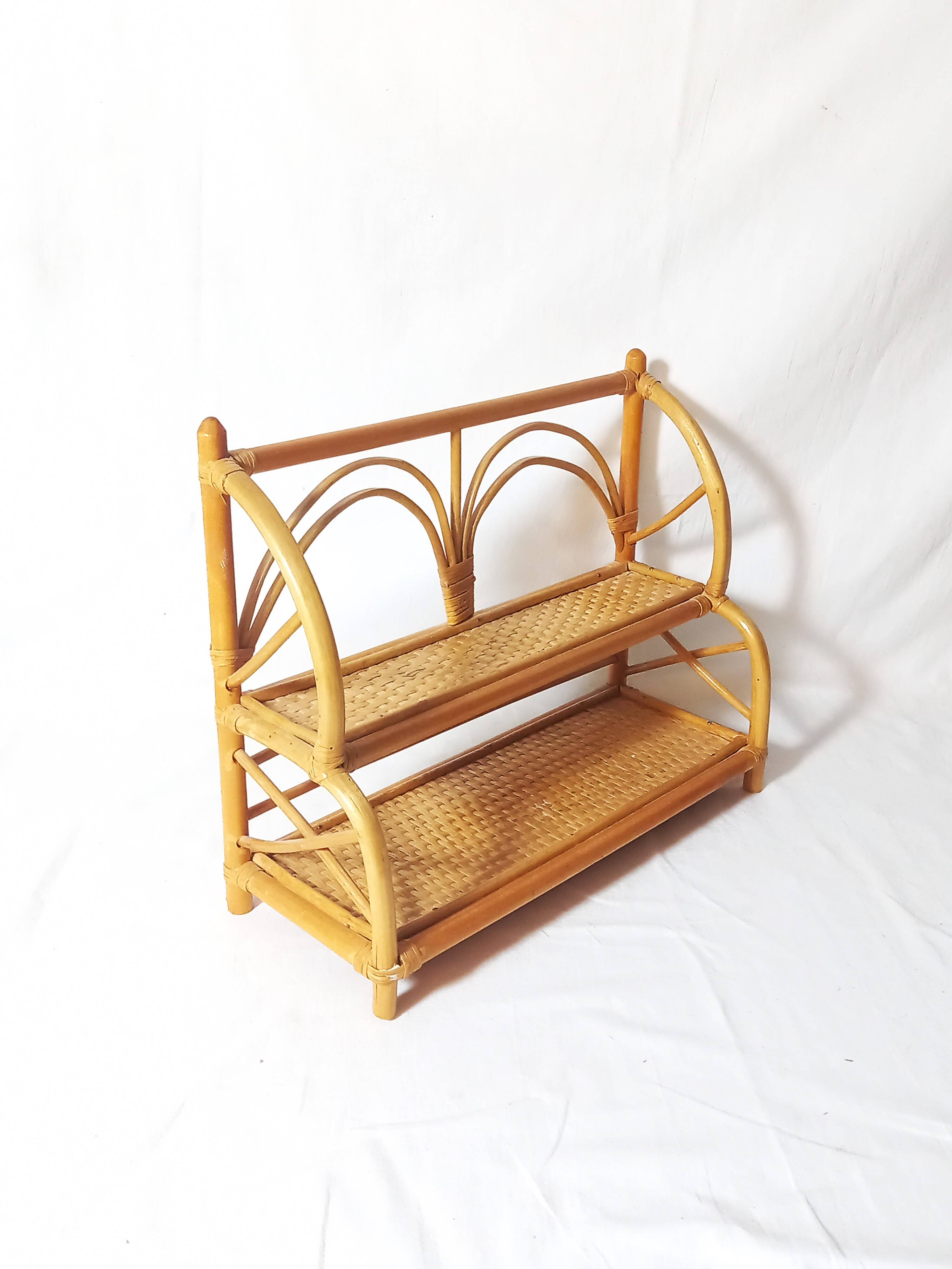 Small Rattan Shelf