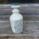 Flowered Paris porcelain toilet bottle