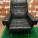 Pair of vintage leather armchairs