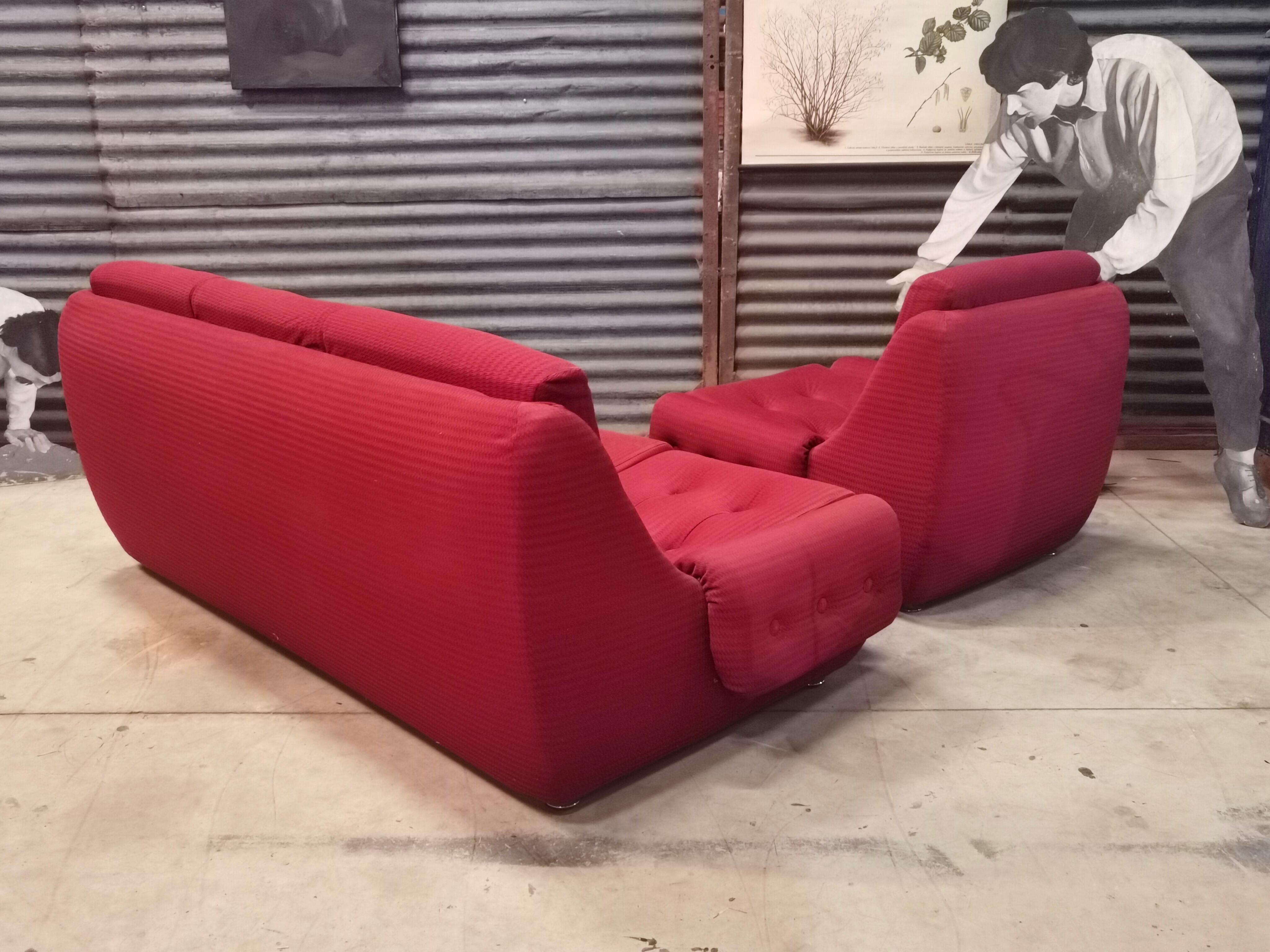 Full lounge space age Atlantis bordeaux