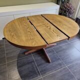 Vintage Baumann extendable table, 1970s