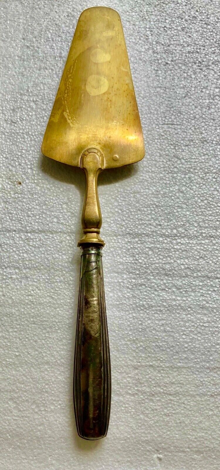 Cake shovel in solid silver punch Minerva style ART DECO style - N°2