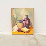 Painting on canvas by Roger Vieille 1982