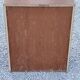 Pair of bedside tables from the 70s in rosewood stained oak veneer