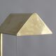Lampe de banquier en laiton, conçue par Florian Schulz, années 1970 - Allemagne