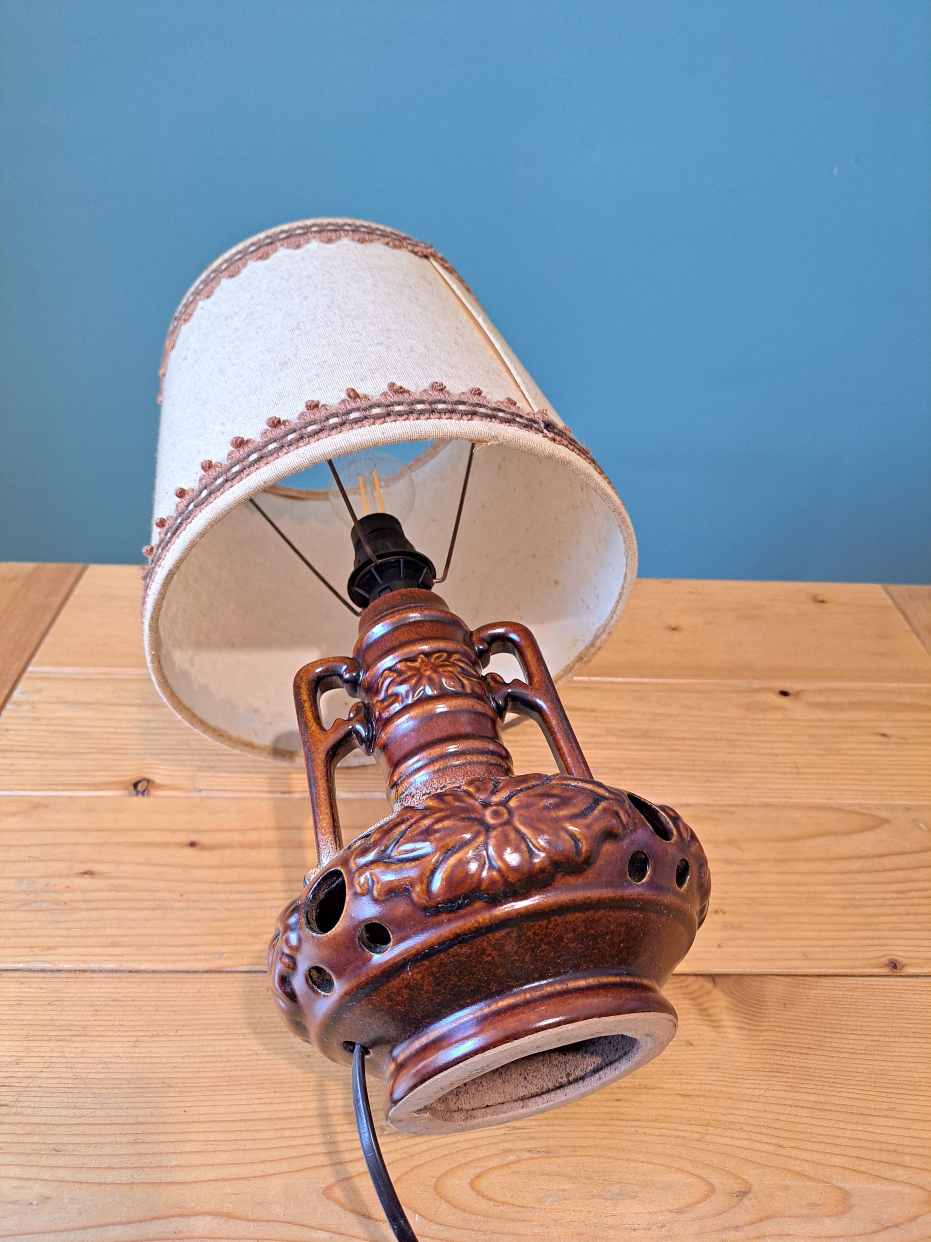 Lampe en céramique