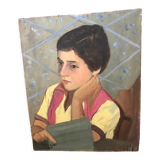 Portrait de jeune fille