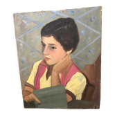 Portrait of a young girl