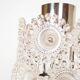 1970s chrome pendant lamp by Solken Leuchten - 3 available
