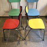 Vintage formica chairs