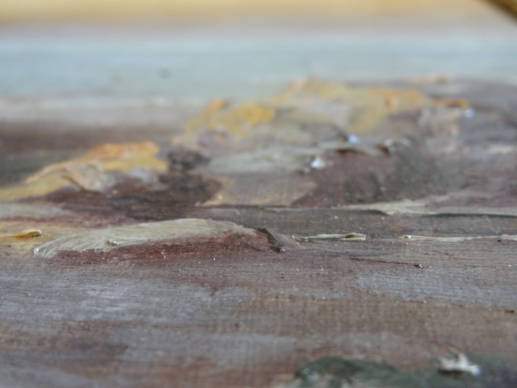 Marine, oil painting on canvas by Louis CADIERRA, 60 x 47 cm