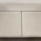 Throw Away Sofa by Willie Landels for Zanotta 1965 in white vinyl