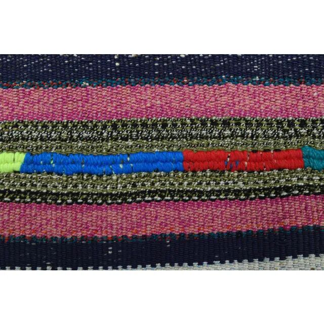 1970s Vintage Turkish Oushak Handmade Wool Cotton Red Runner Rug 95x252