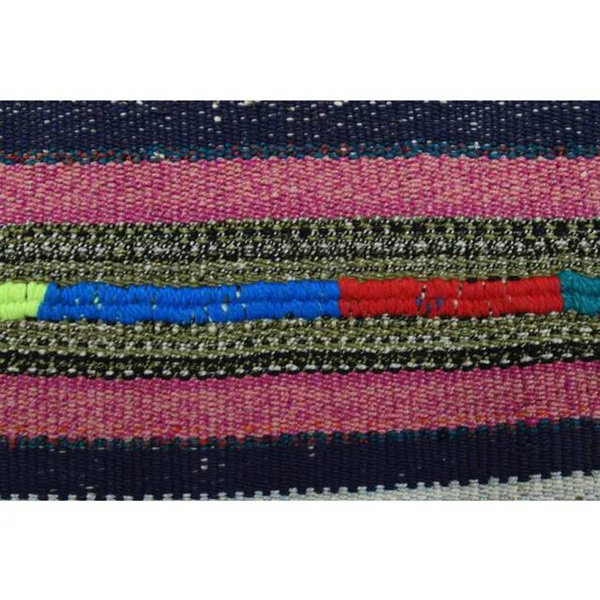 1970s Vintage Turkish Oushak Handmade Wool Cotton Red Runner Rug 95x252
