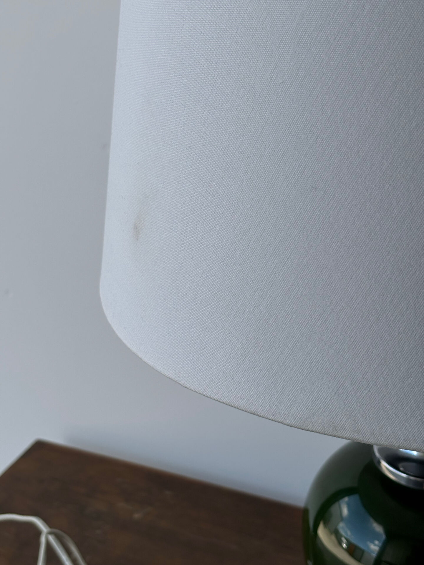 Space Age lamp in ceramic and metal 1960