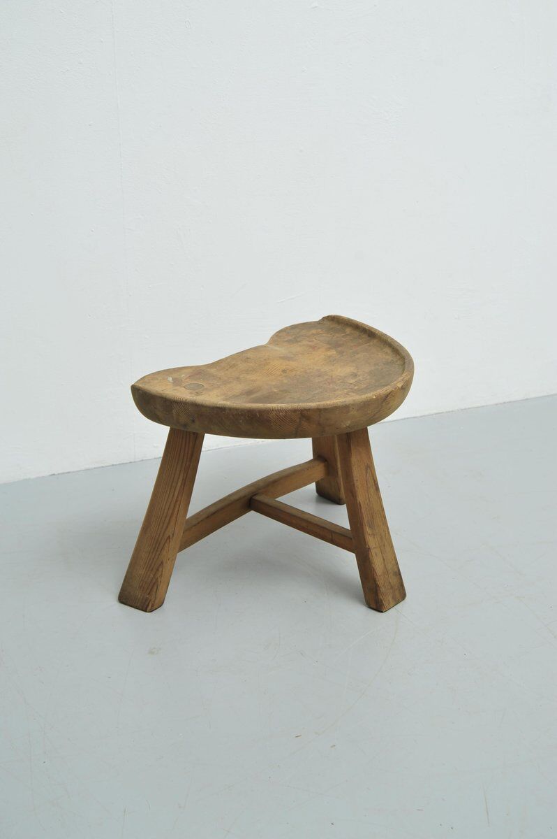 Vintage stool by Ragnvald Krogenæs for Krogenæs Møbler, 1960s