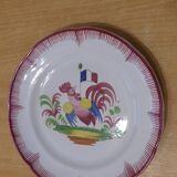 Strasbourg earthenware plate