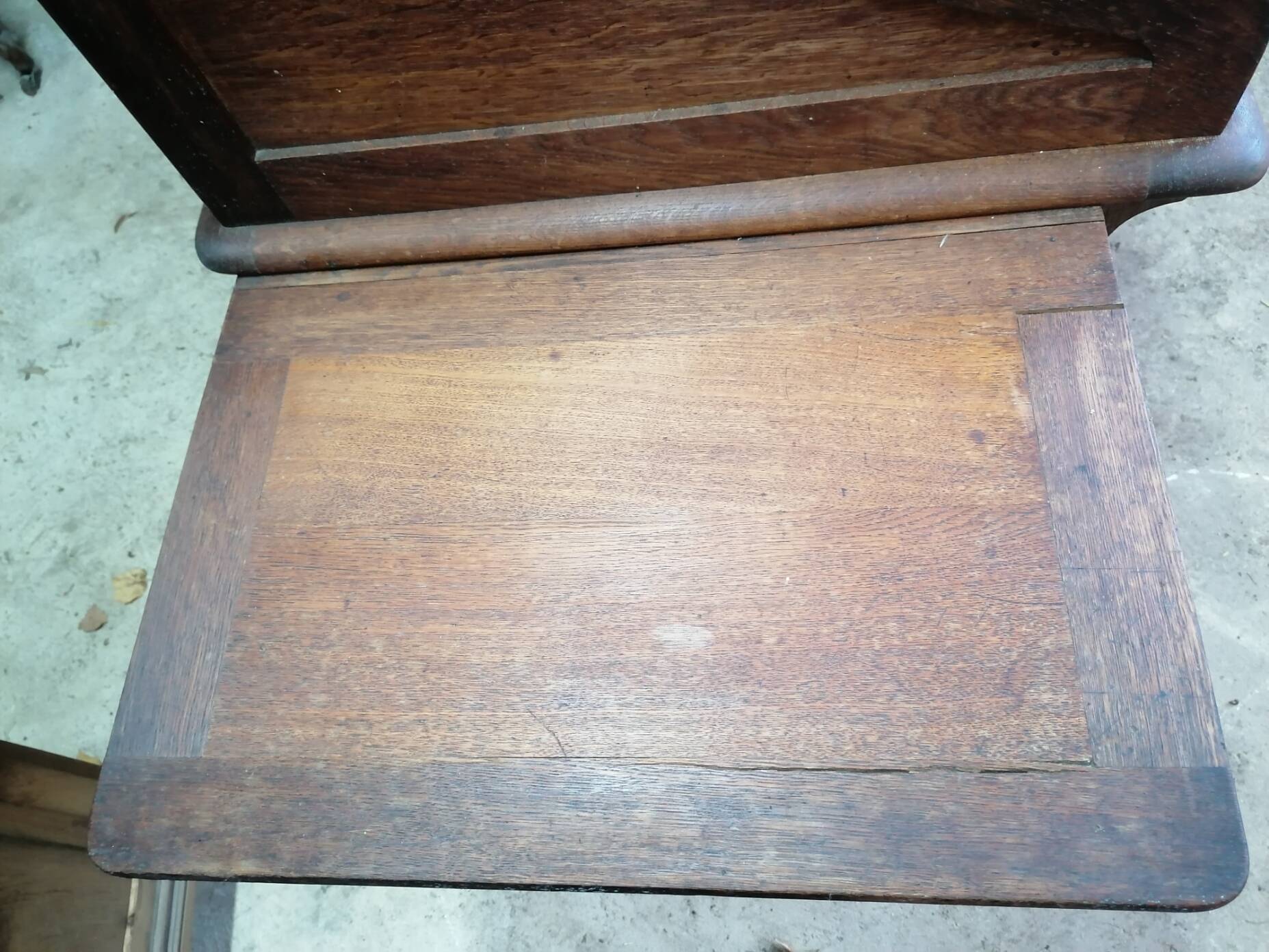 American solid wood roller desk