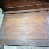 American solid wood roller desk