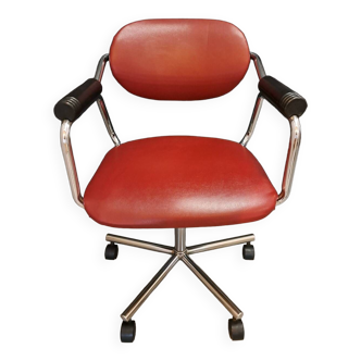 Fauteuil en fausse fourrure blanche Alpes