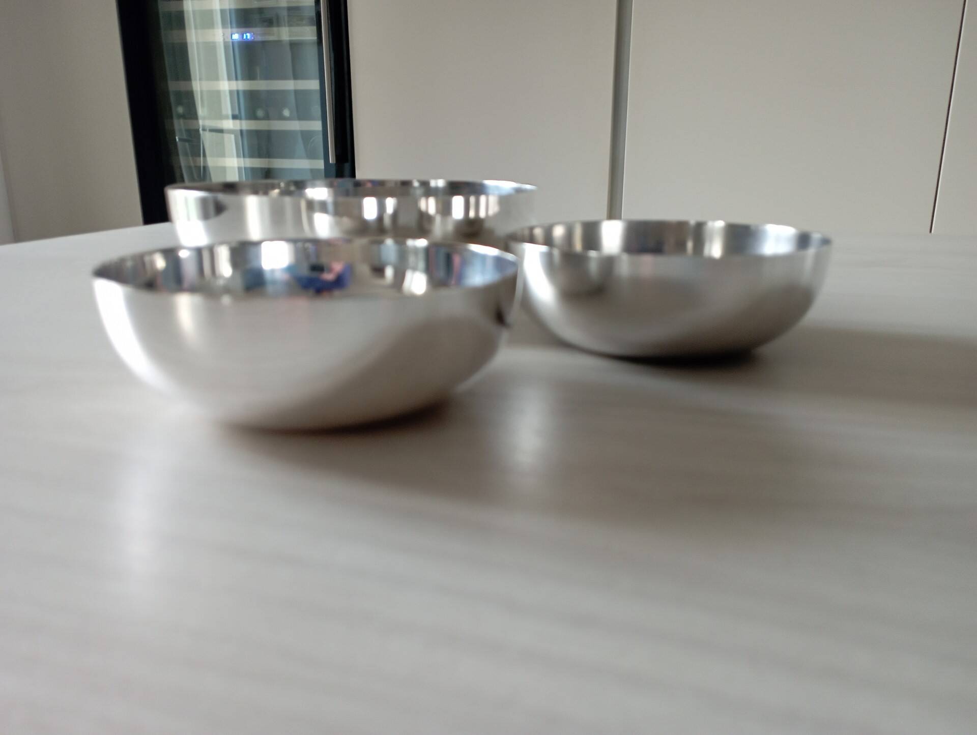 Set of 3 Christofle silver metal cups