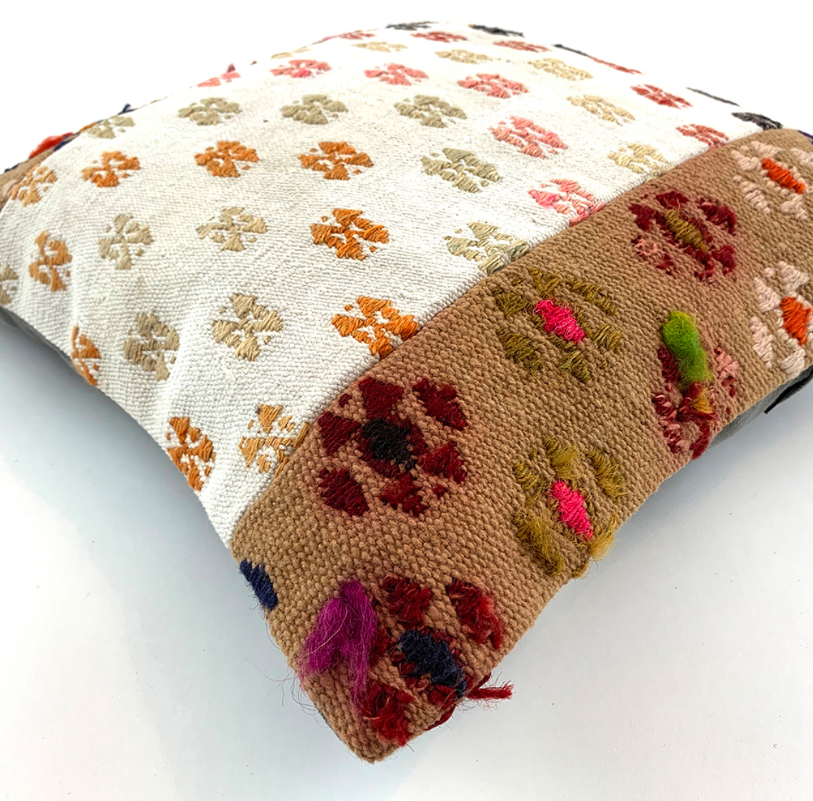 Vintage kilim 40x40cm cushion cover