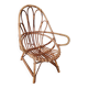 Fauteuil enfant en osier rotin vintage