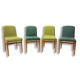Mid century Dining Chairs by Miroslav Navrátil, 1960s, Set of 4