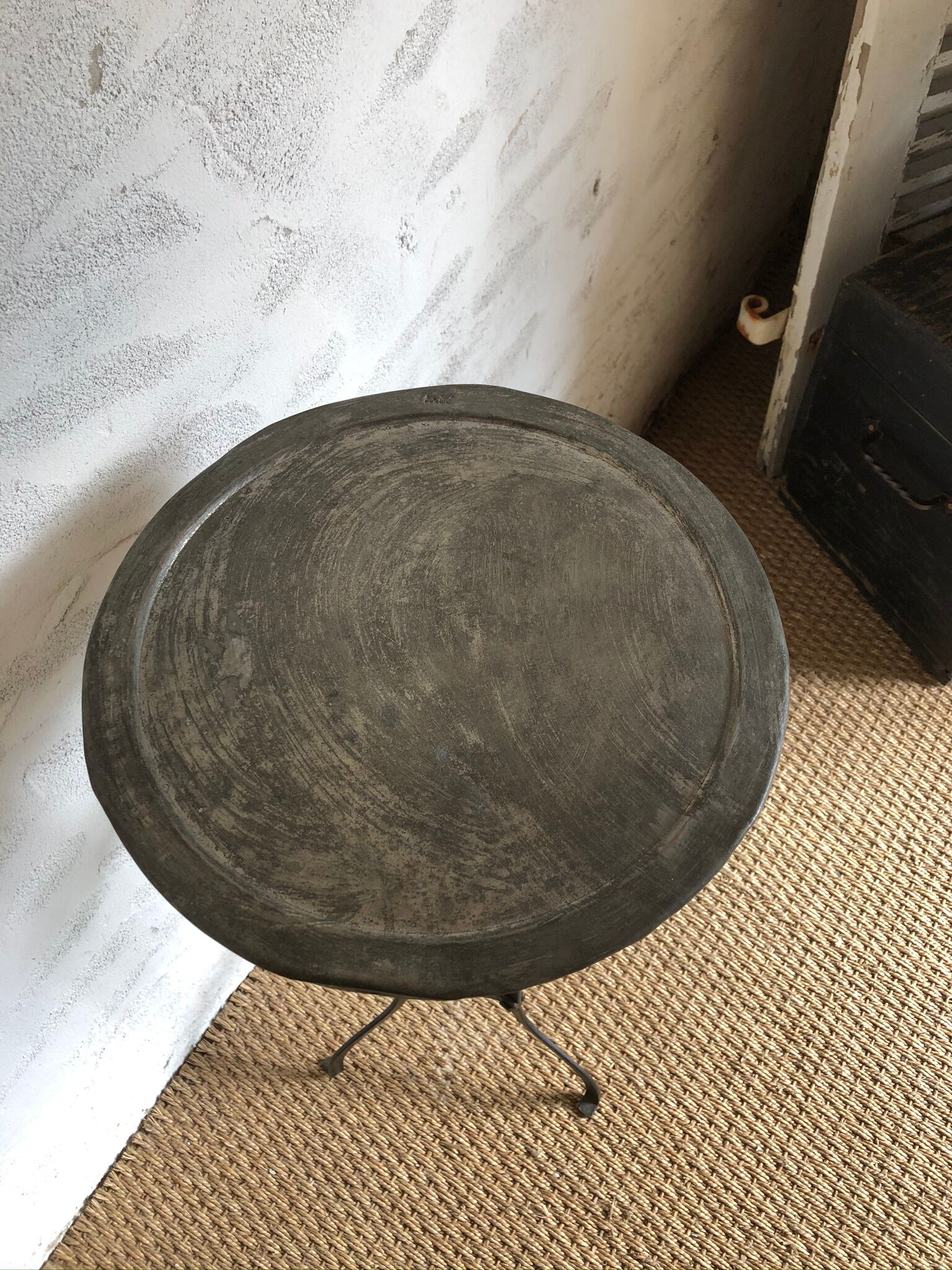 Ancient wrought iron healing