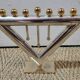 Menorah or hanukkah, 9-branched candlestick
