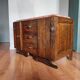 Oak art deco chest of drawers