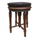 Pleyel piano stool from 1853 round leather seat