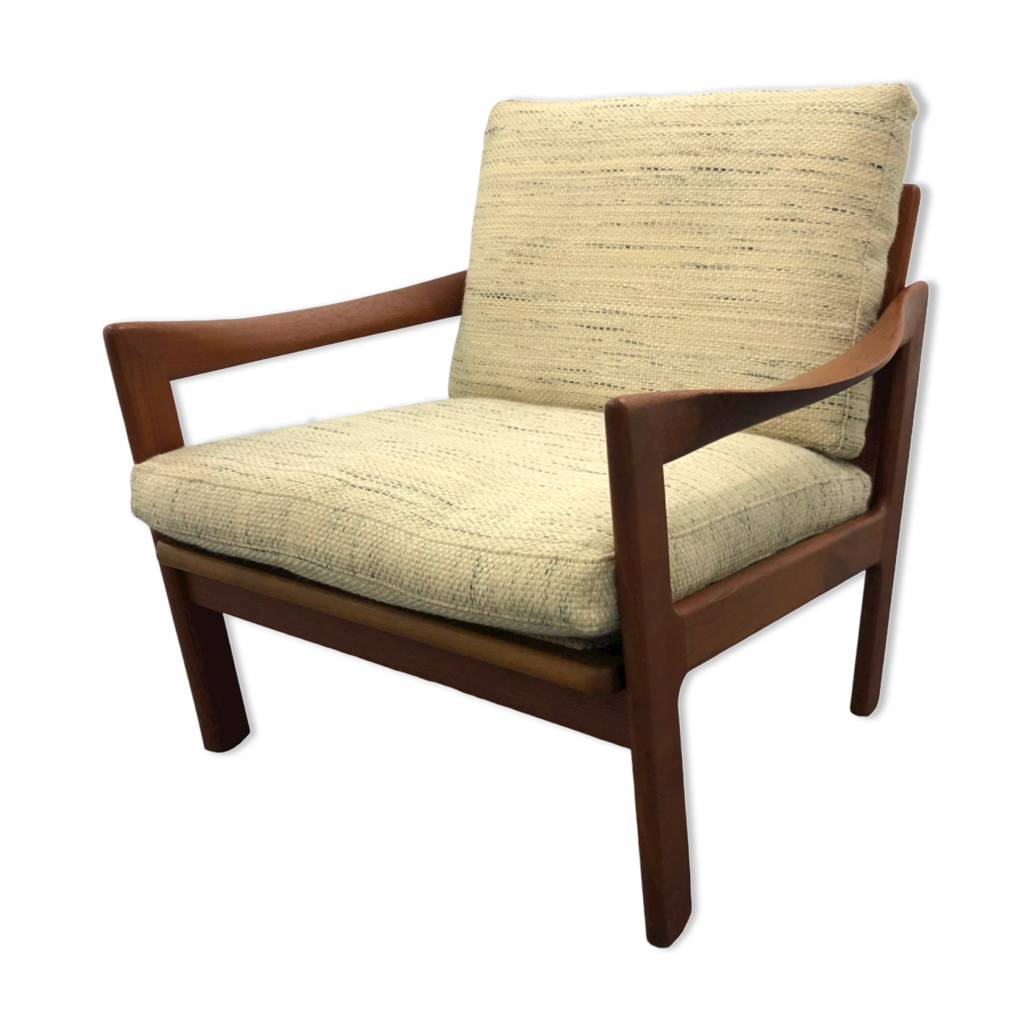 Armchair by Illum Walkelsø for Niels Eilersen, 1960s,