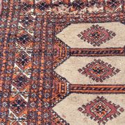 Tapis vintage pakistan dessins bokhara fait main 124x186 cm