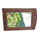 Miroir encadré en papier mâché Art Nouveau français vers 1900