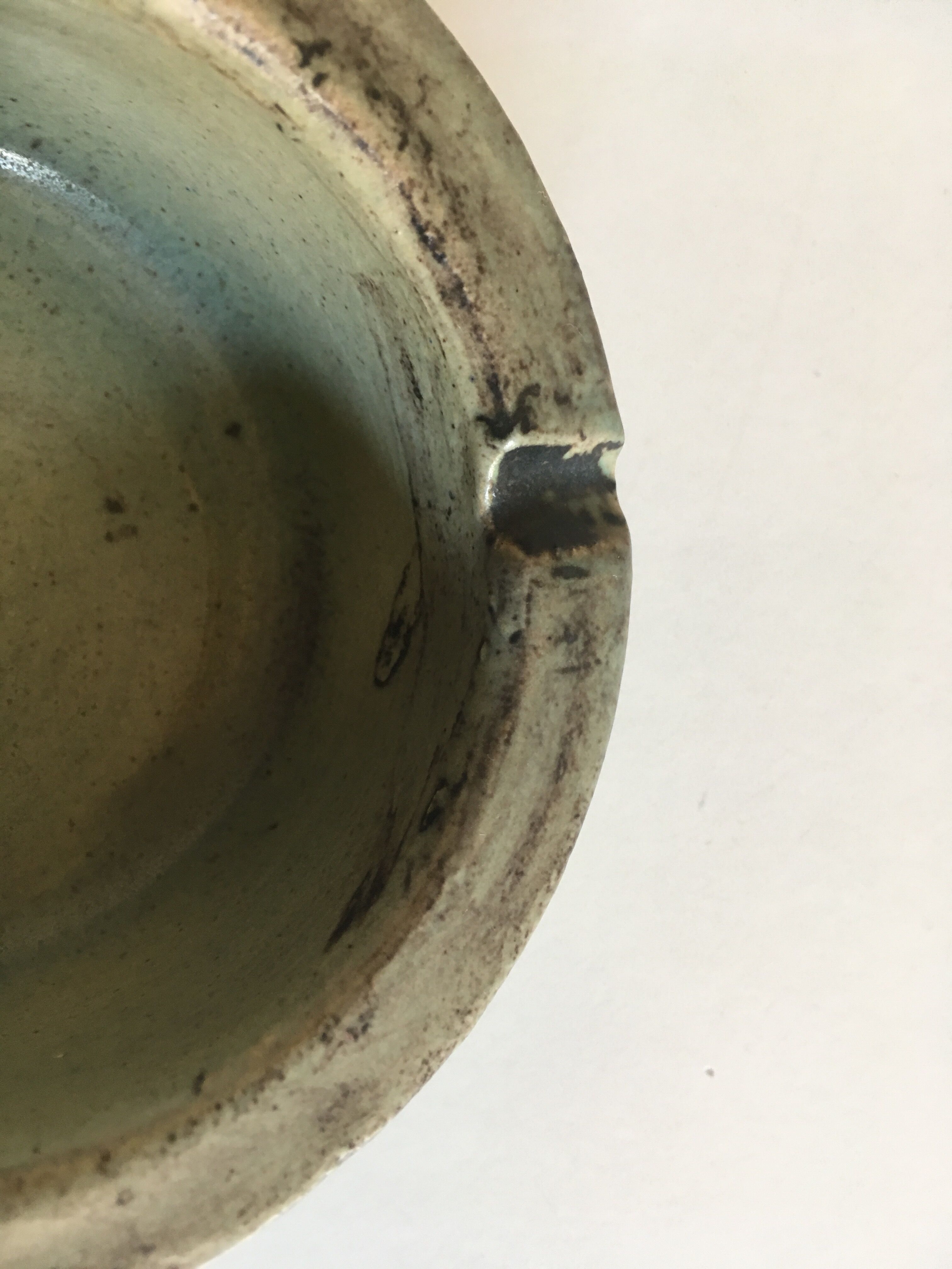 Ashtray by Jacques Blin modernist ceramic Vallauris 50s