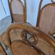 Set of 6 Mid-century Bentwood Cane Dining Chair, Thonet Style, 1970s Yugosl