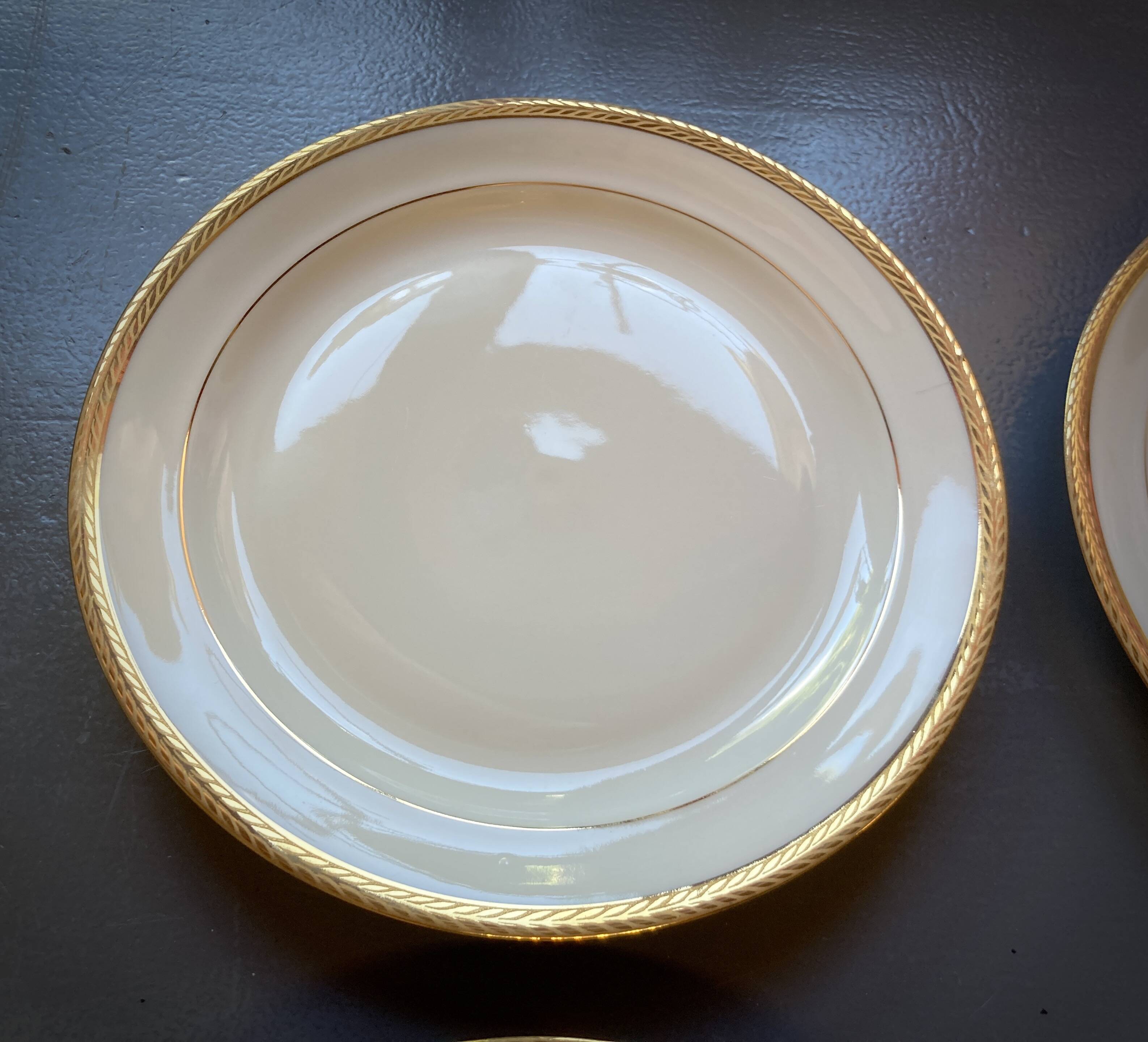 Limoges Porcelain Maison Ternet 12 pieces