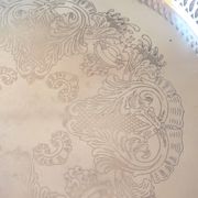 Silver-plated service tray 20th century