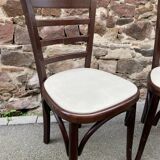 4 chaises bistrot vintage