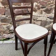 4 vintage bistro chairs